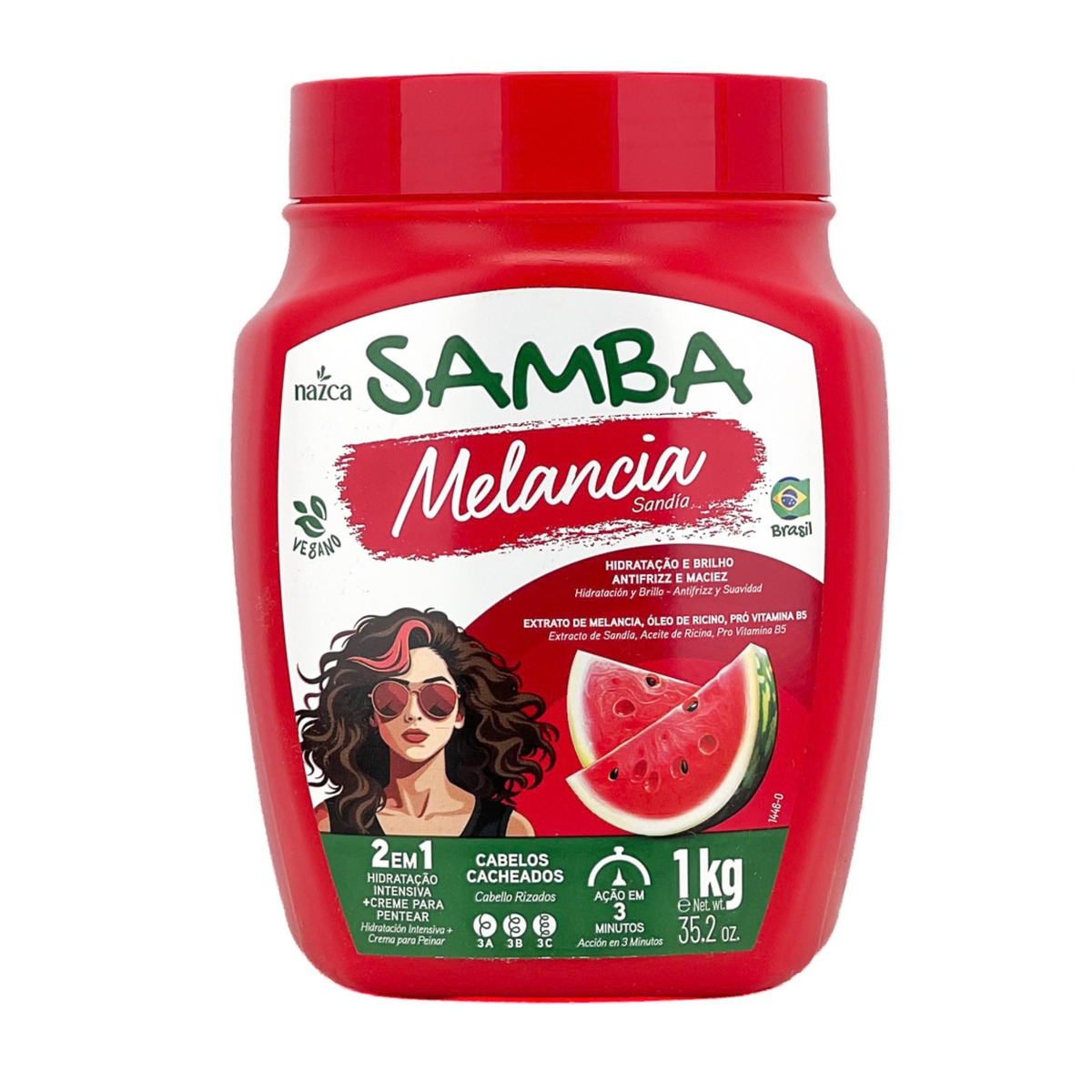 Crema Para Peinar Melancia (Sandia) 1KG