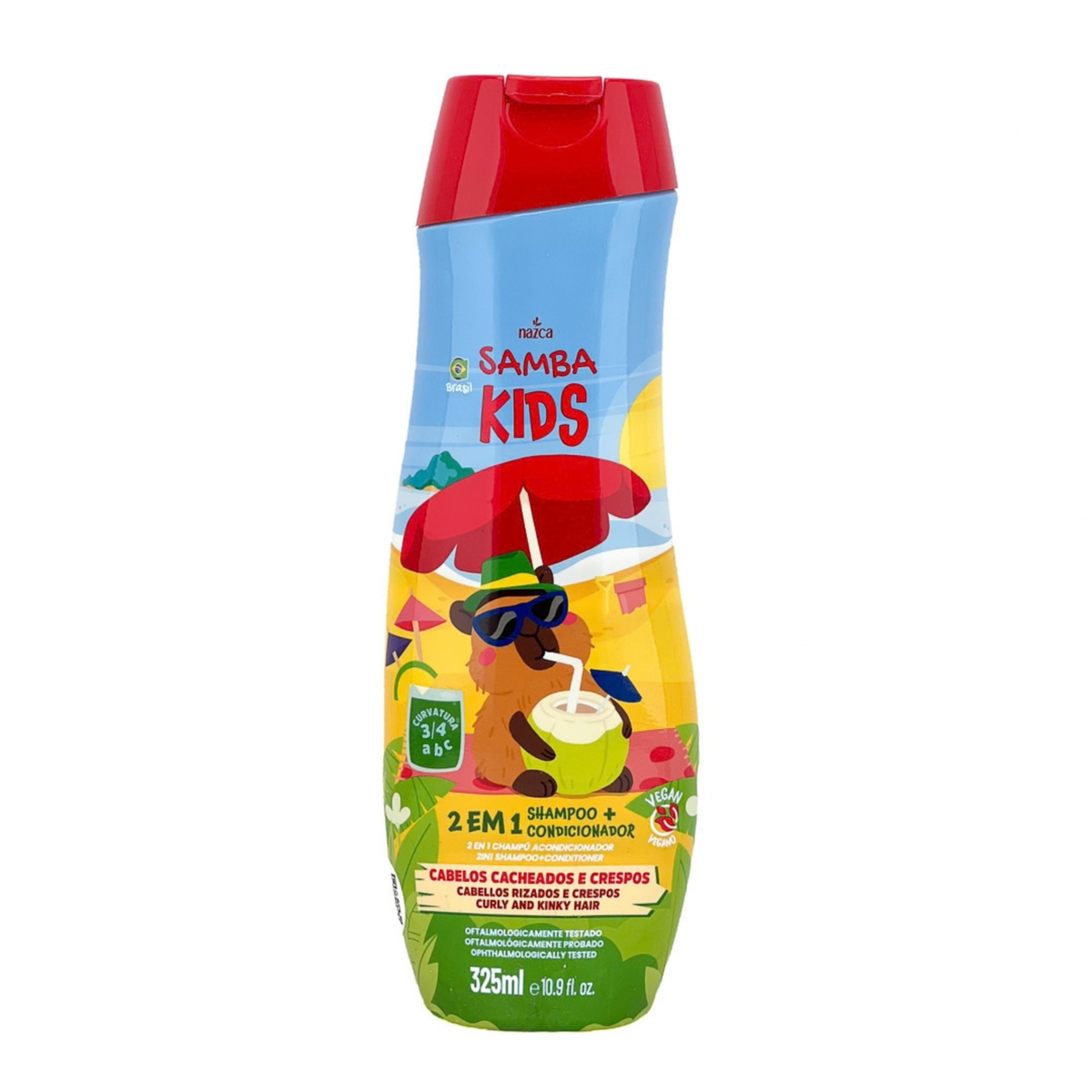 Shampoo + Acondicionador Samba Kids Ondulados & Crespos 325ML