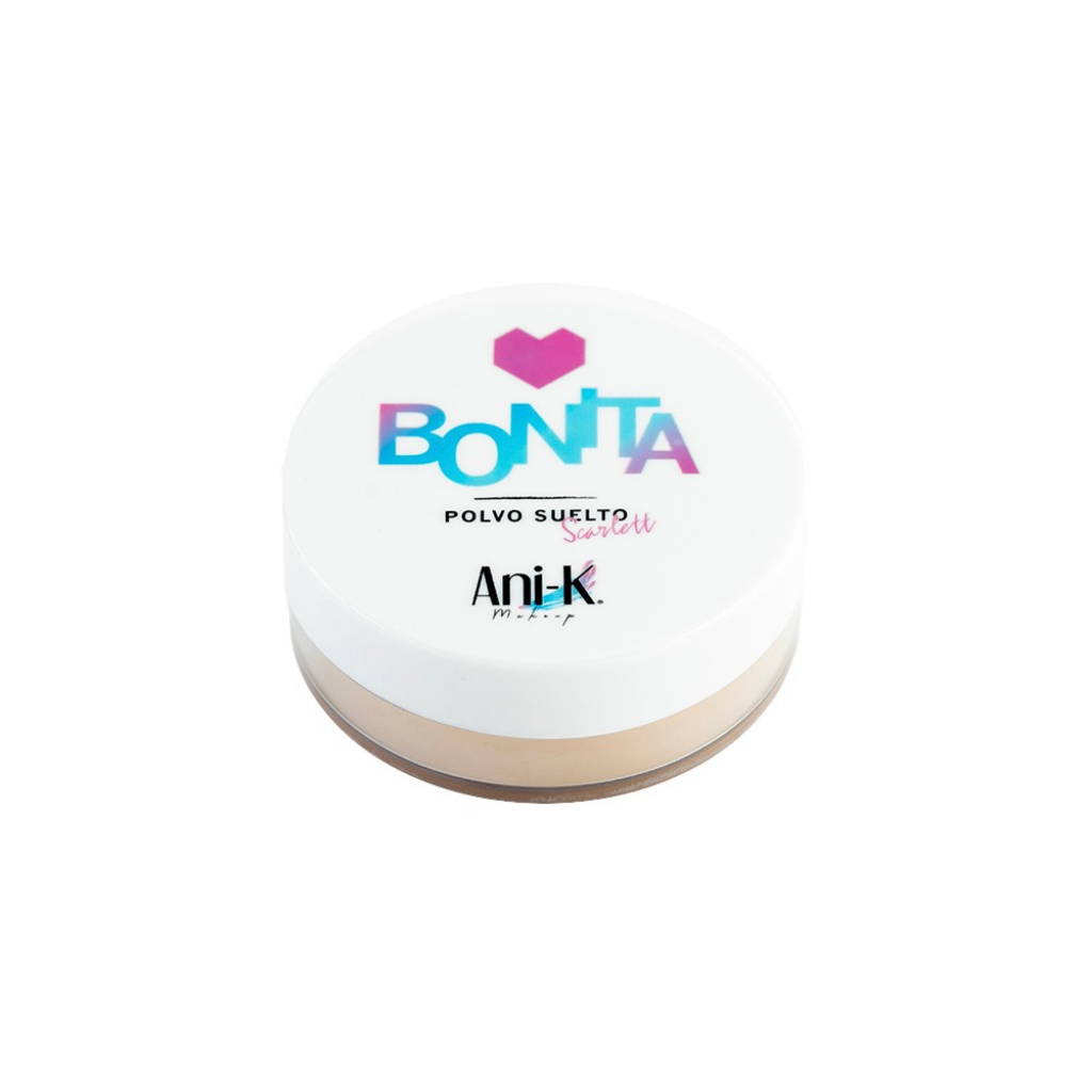 Polvo suelto bonita scarlet | Ani-k