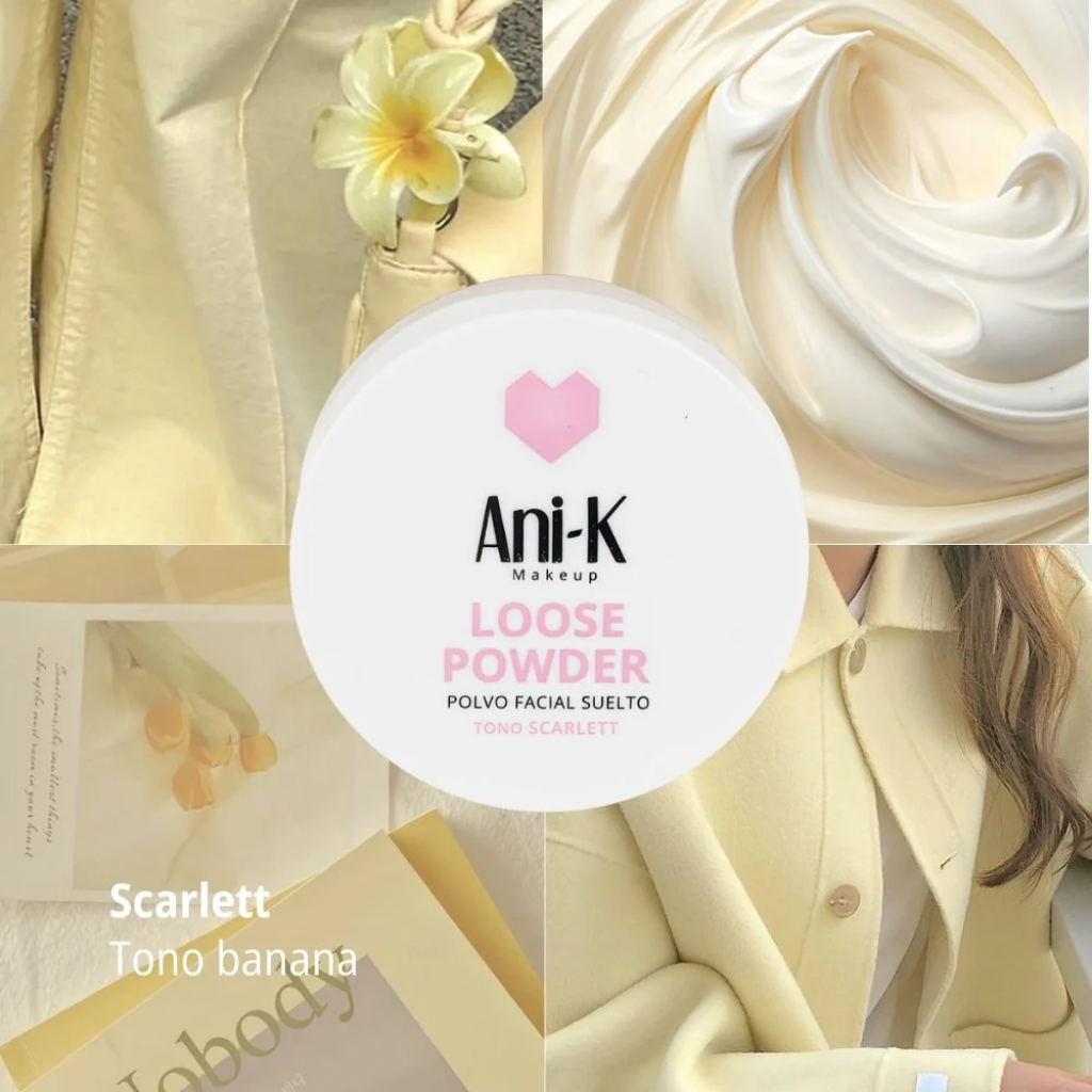 Polvo suelto bonita scarlet | Ani-k