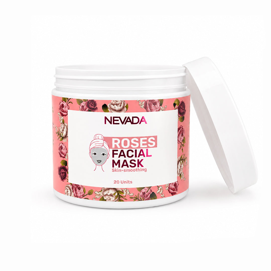 Mascarilla Facial de Rosas x 20 und