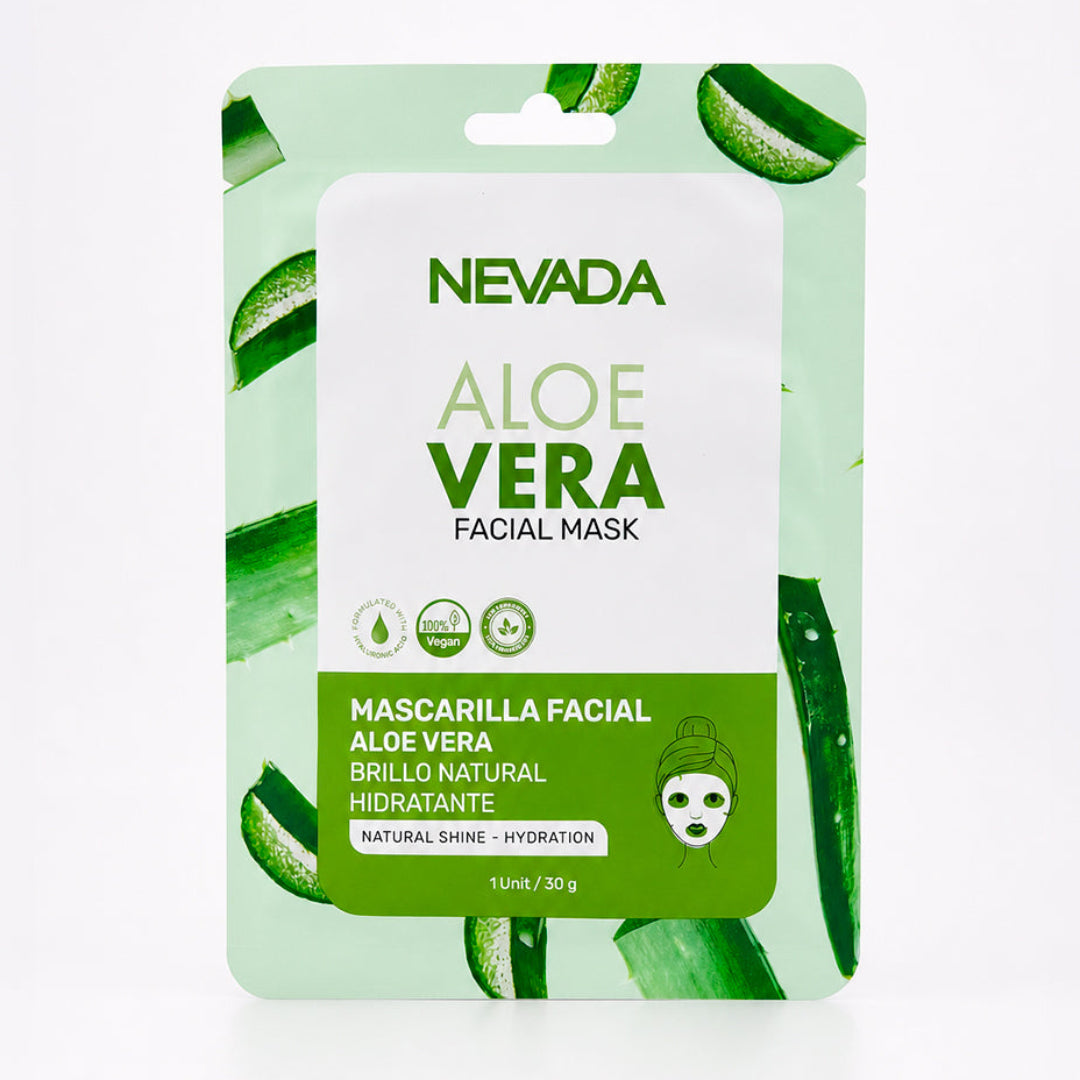 Mascarilla Facial Aloe Vera Nevada
