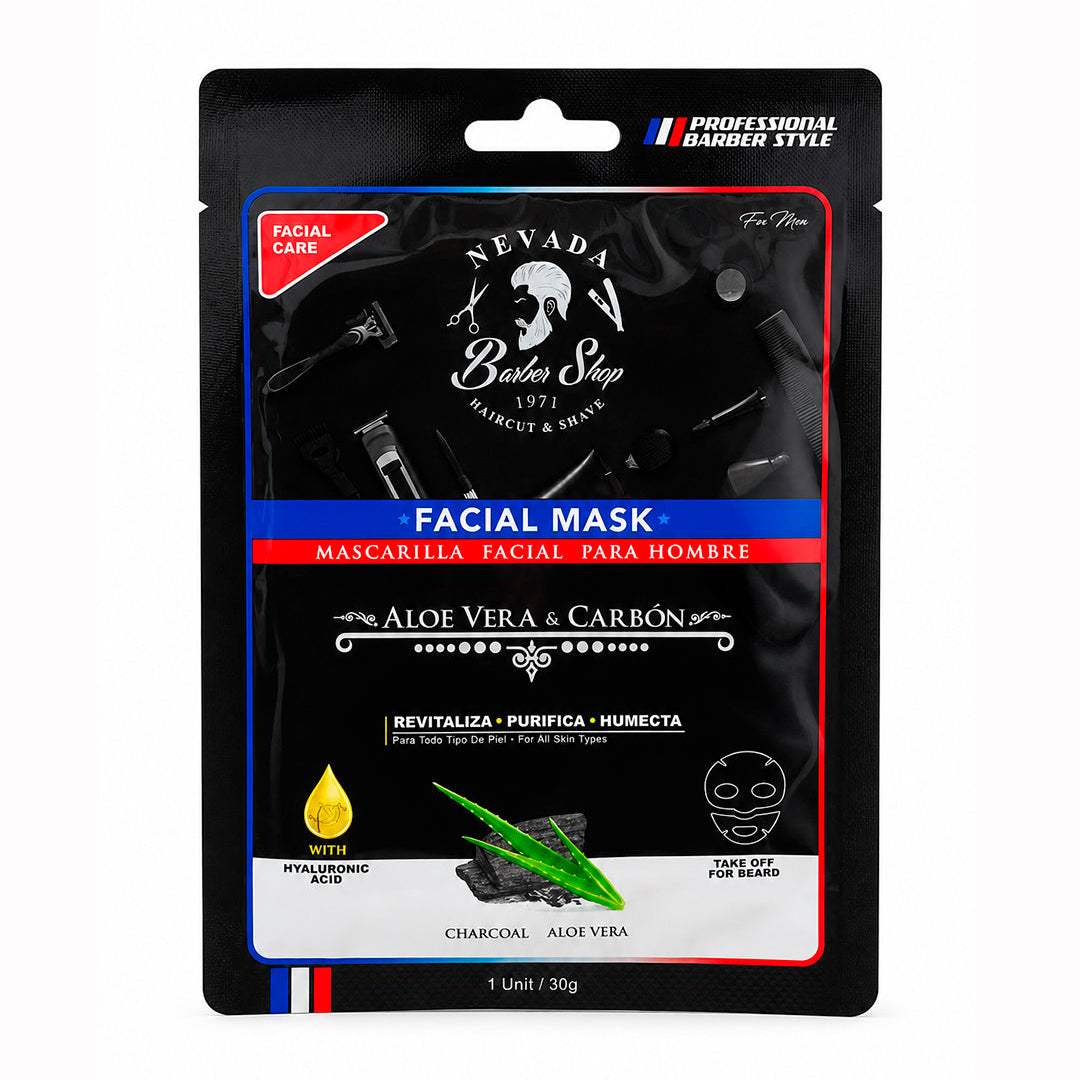 Mascarilla Facial Barber Shop Nevada