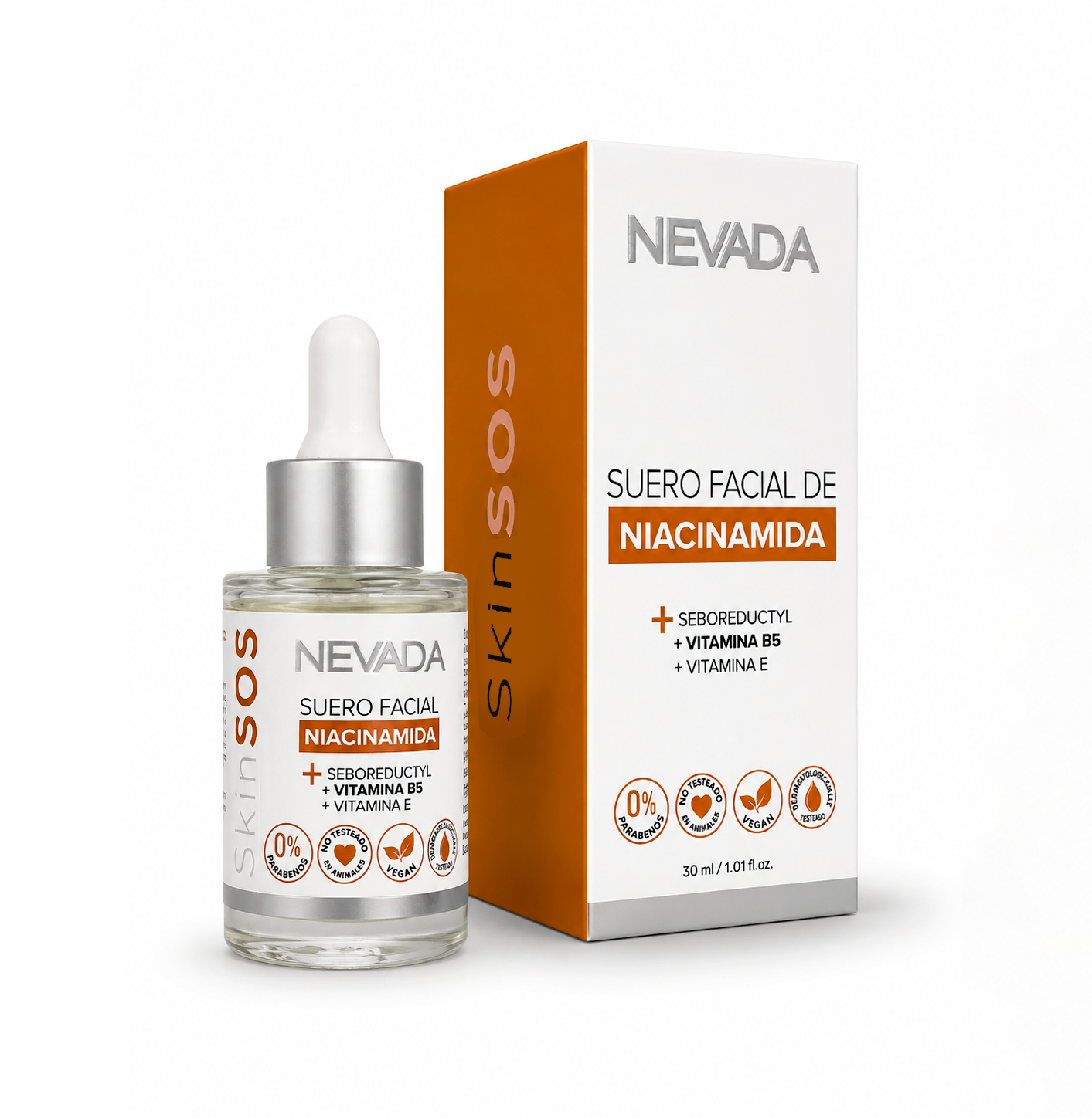 Suero Facial Niacinamida Nevada 30ml