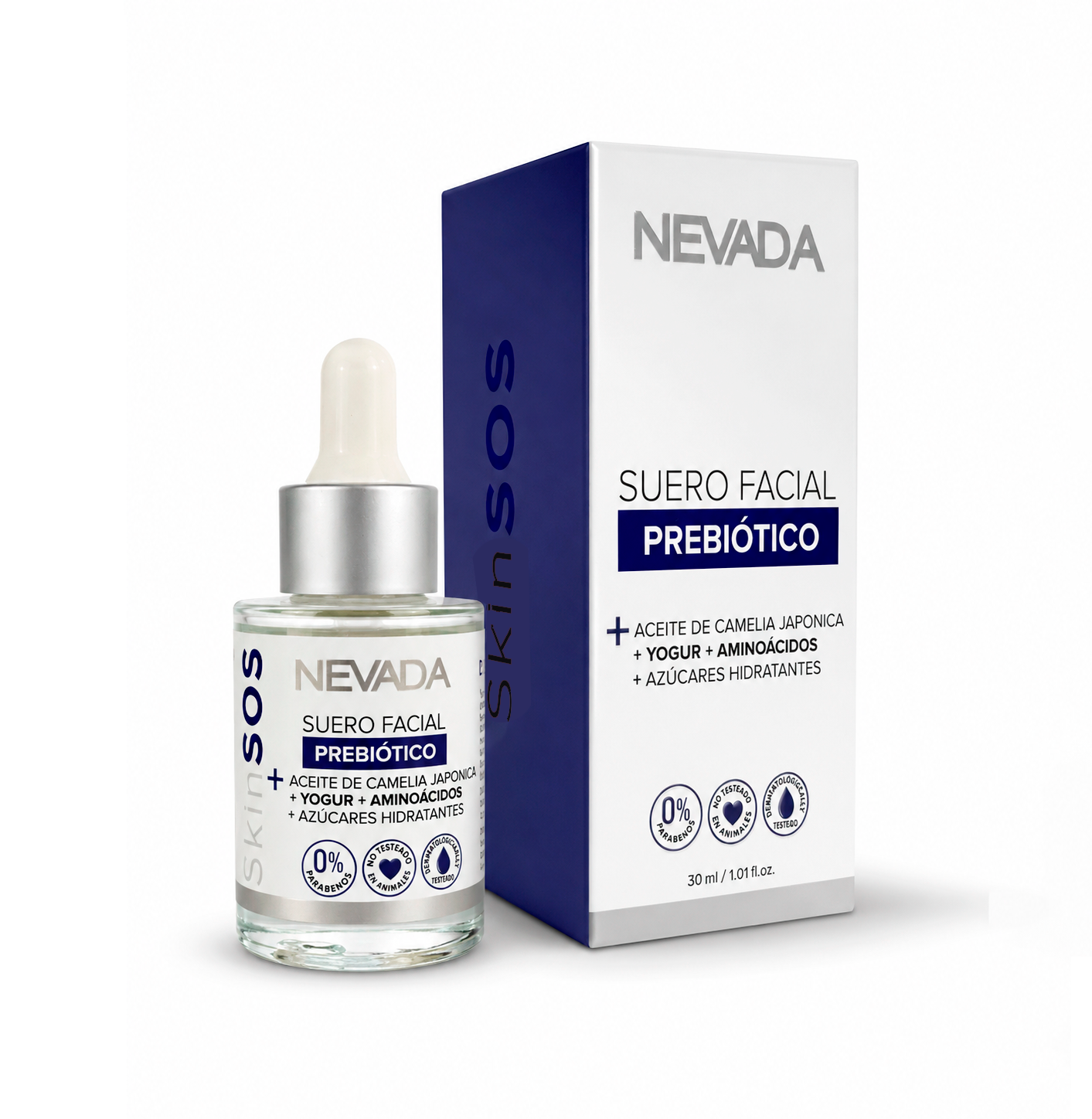 Suero Facial Prebióticos Nevada 30ml