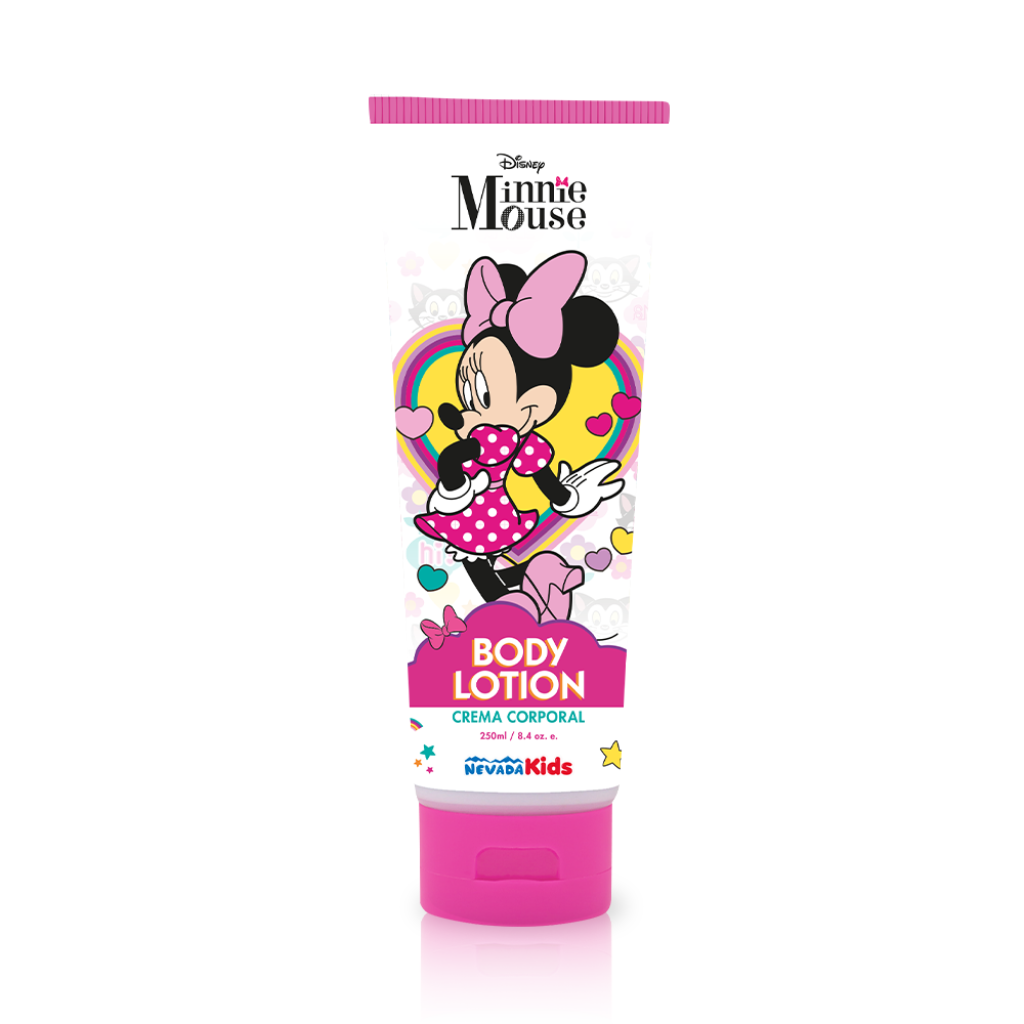 Crema Corporal Minnie Mouse Nevada Kids 250ml