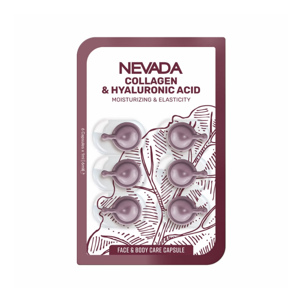 Cápsula Colágeno & Ácido Hialurónico Nevada X 6 Cápsulas