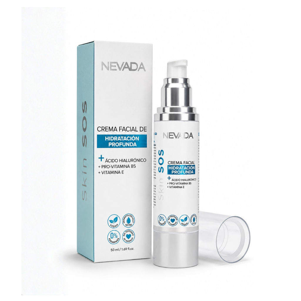 Crema Facial de Hidratación Profunda Skin SOS Nevada 50ml