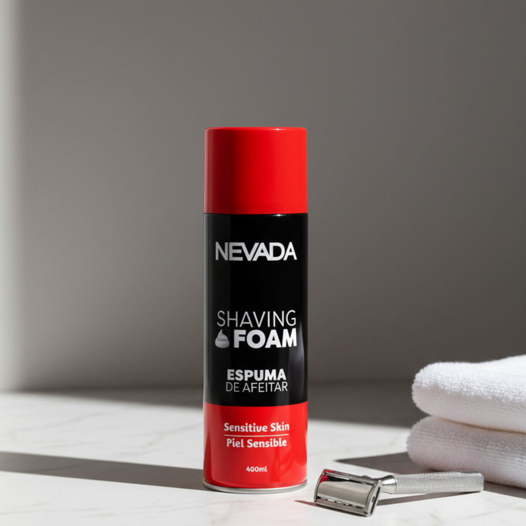 Espuma de Afeitar Sensible  Nevada 400ml