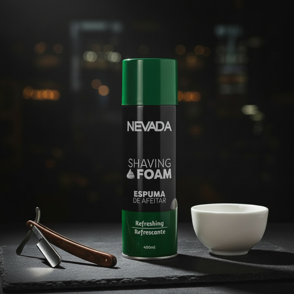 Espuma de Afeitar Refrescante  Nevada 400ml