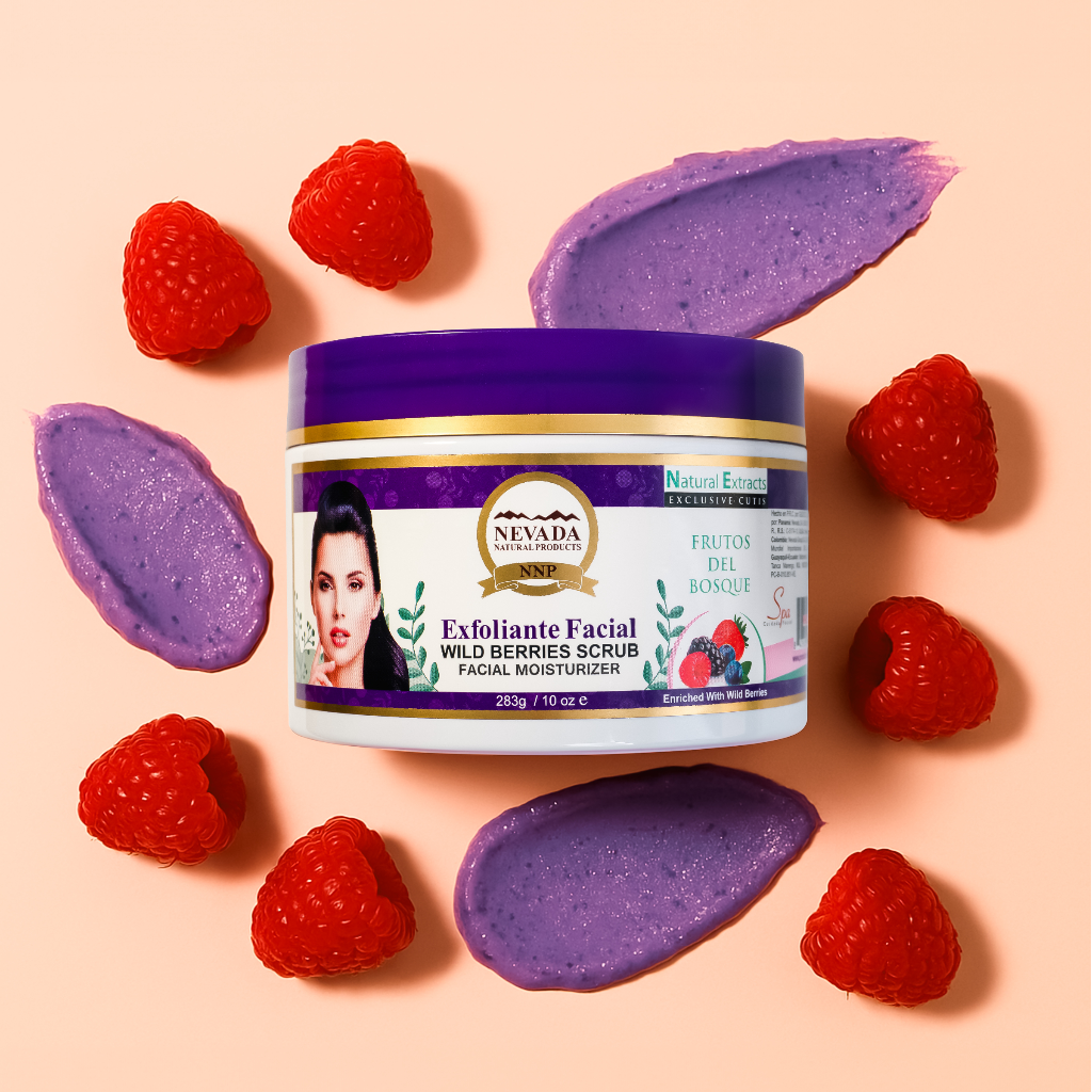 Exfoliante Facial Frutos del Bosque Nevada 283gr