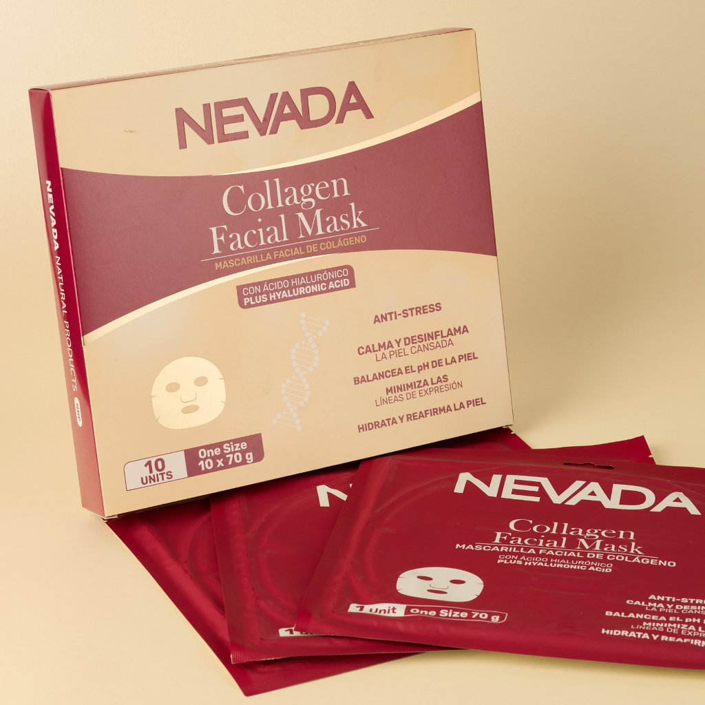 Mascarilla Facial Colágeno Nevada