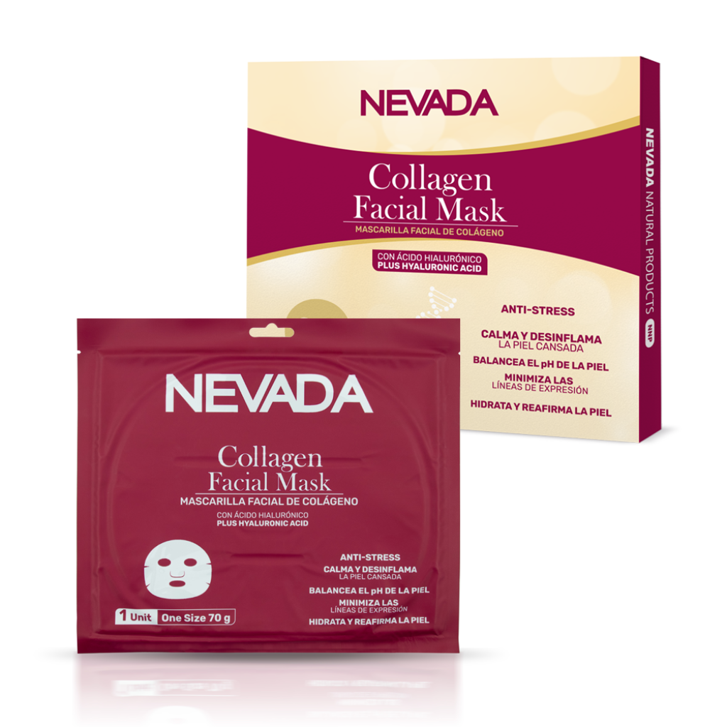 Mascarilla Facial Colágeno Nevada