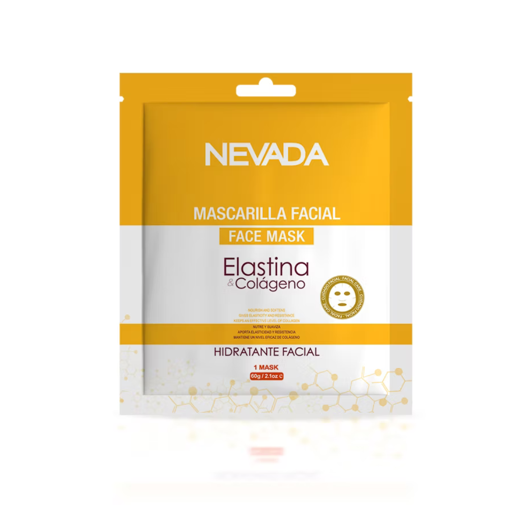 Mascarilla Facial Elastina Y Colágeno