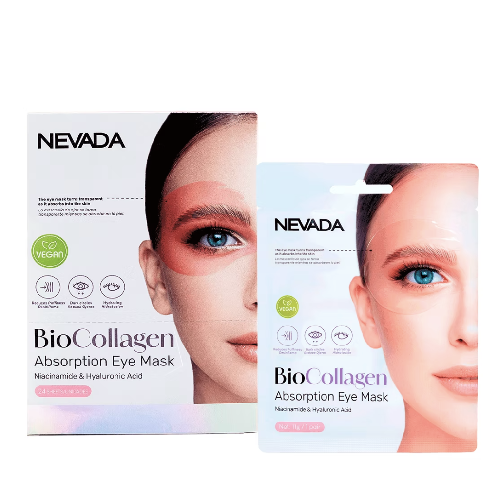 Mascarilla Contorno de Ojos Niacinamida + Ácido Hialurónico Nevada