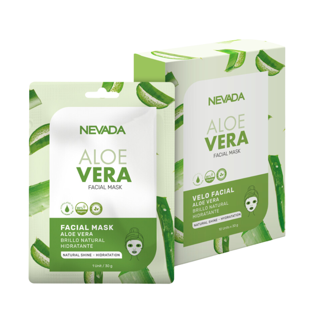 Mascarilla Facial Aloe Vera Nevada