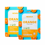 Mascarilla Facial Naranja Nevada