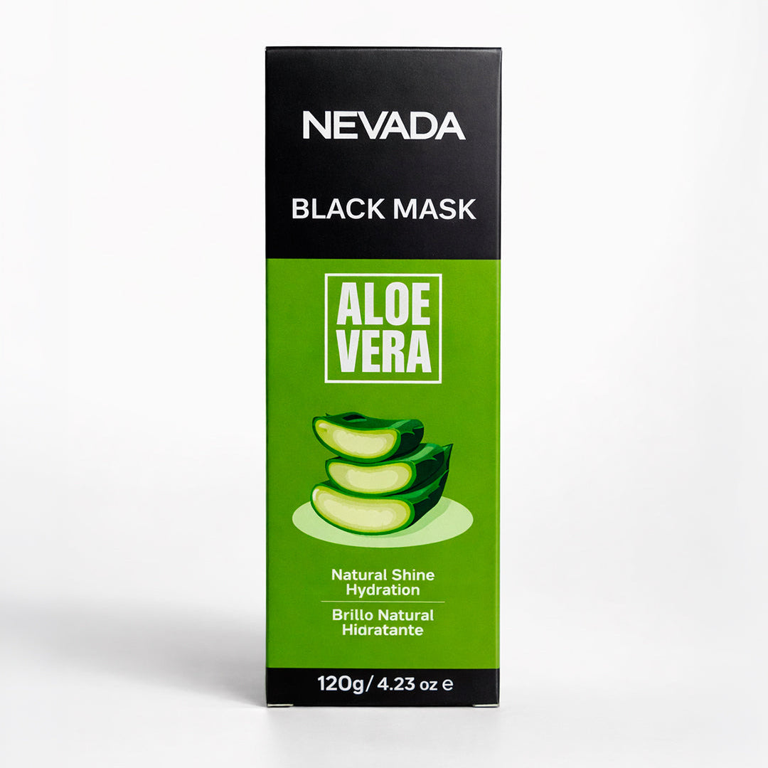 Mascarilla Negra Aloe Vera Nevada 120gr