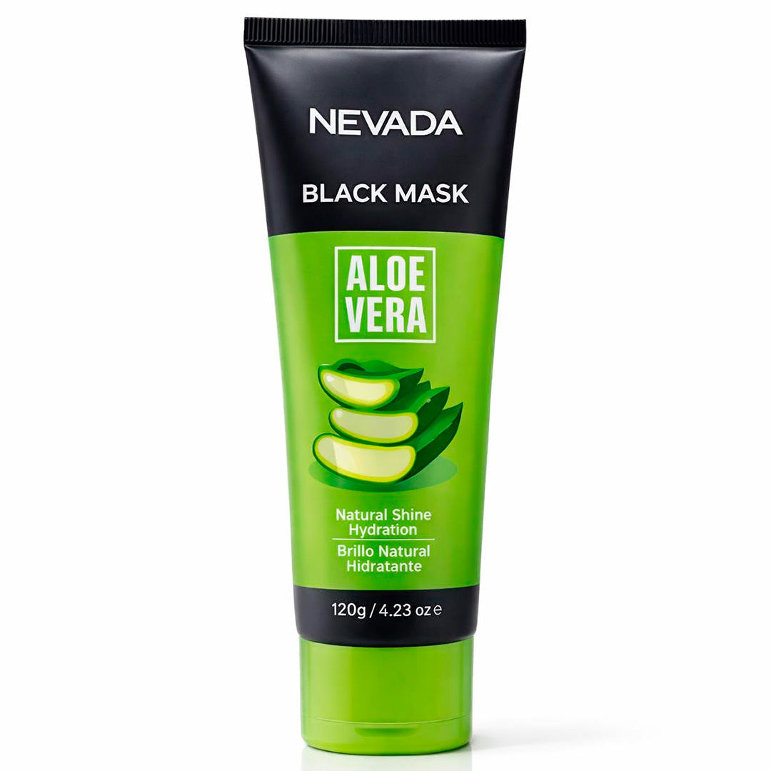Mascarilla Negra Aloe Vera Nevada 120gr