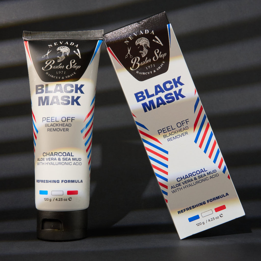 Mascarilla Negra Barber Shop Nevada 120gr
