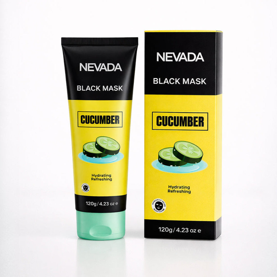 Mascarilla Negra Pepino Nevada 120gr