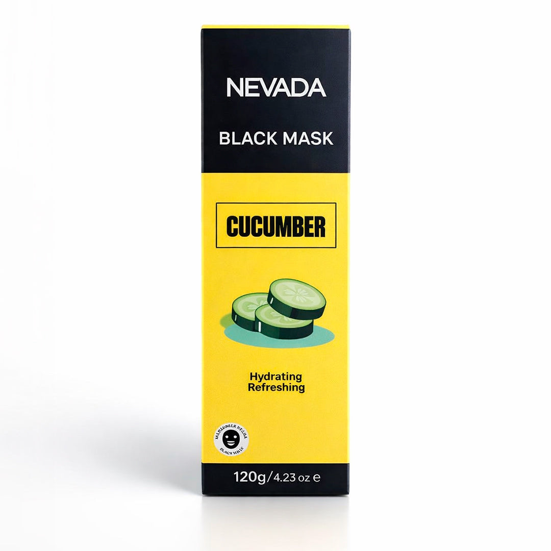 Mascarilla Negra Pepino Nevada 120gr