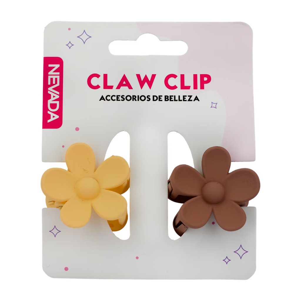 Pinzas Para Cabello 2 Piezas (1) | Nevada