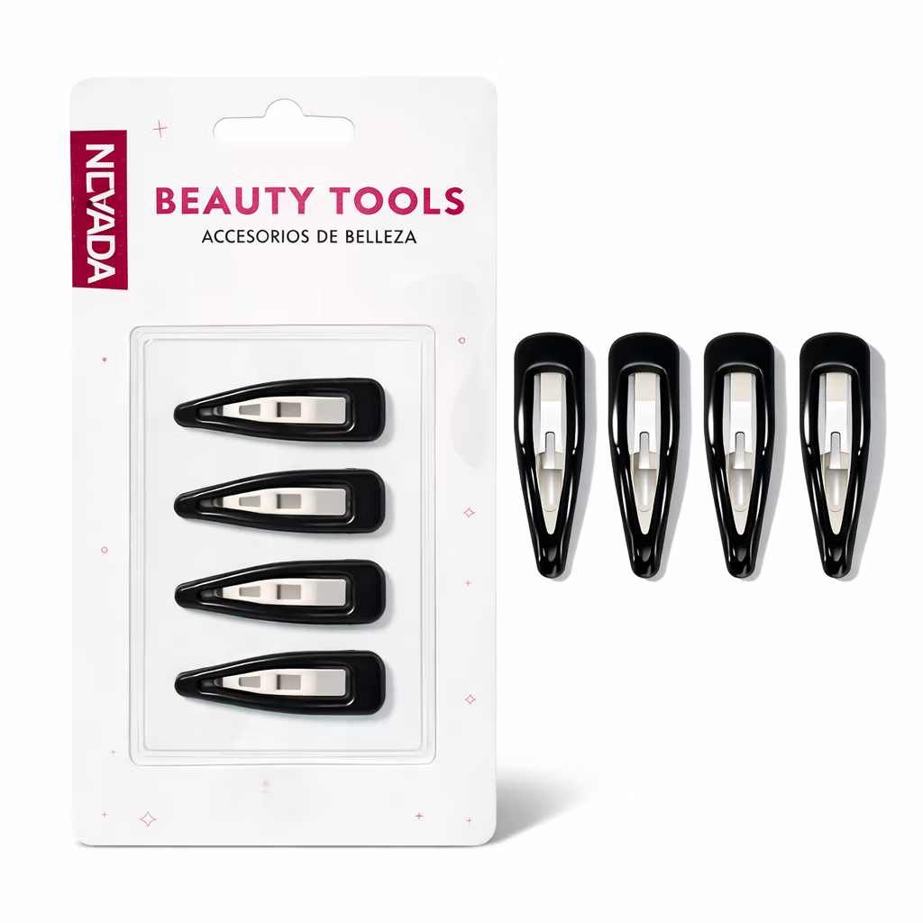 Pinzas Para Cabello 4 Piezas (2) | Nevada