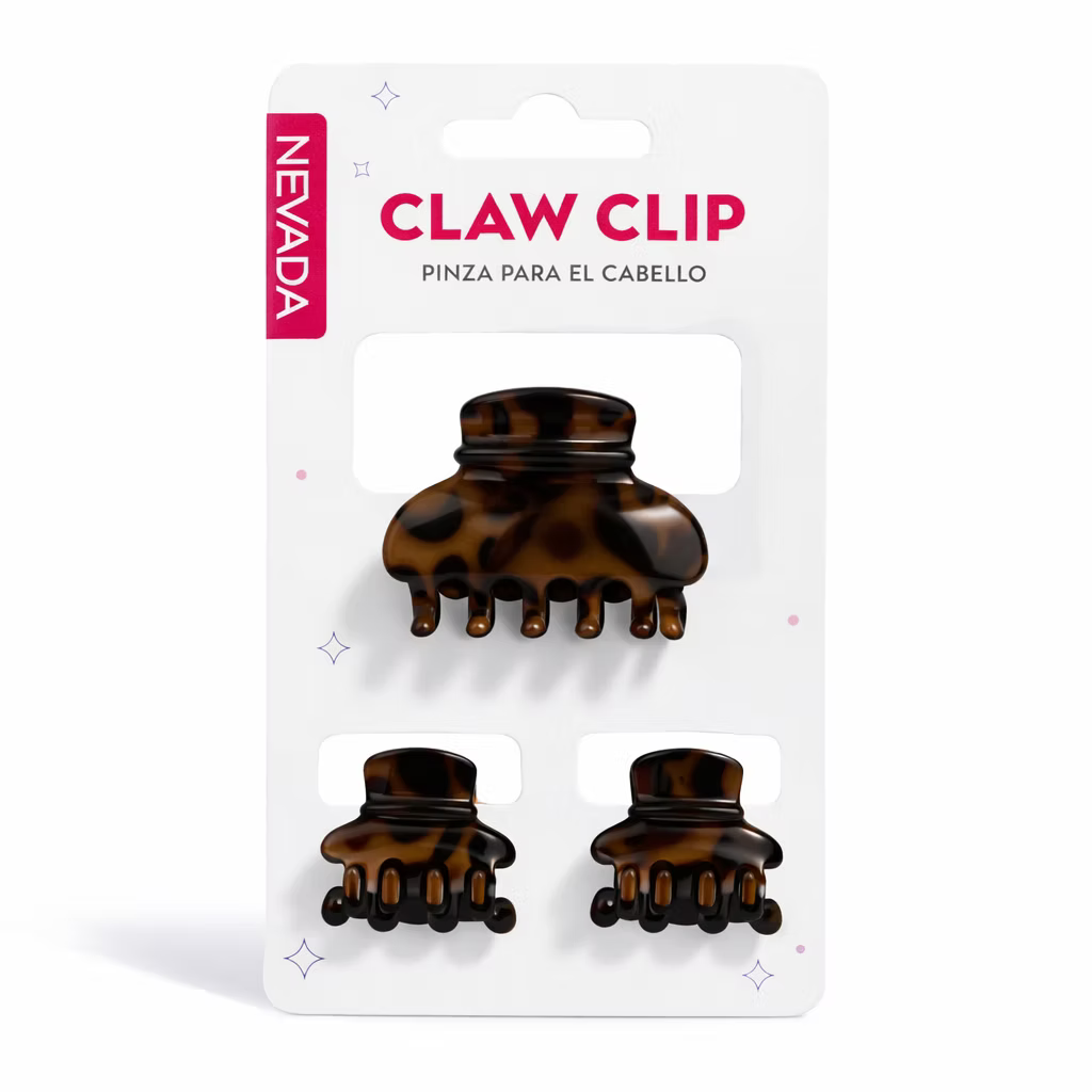 Pinzas Para Cabello 3 Piezas (1) | Nevada