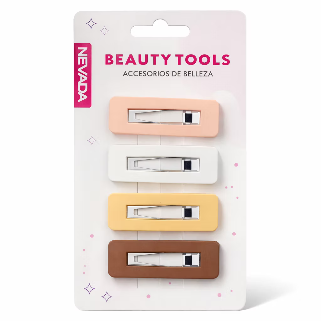 Pinzas Para Cabello 4 Piezas | Nevada