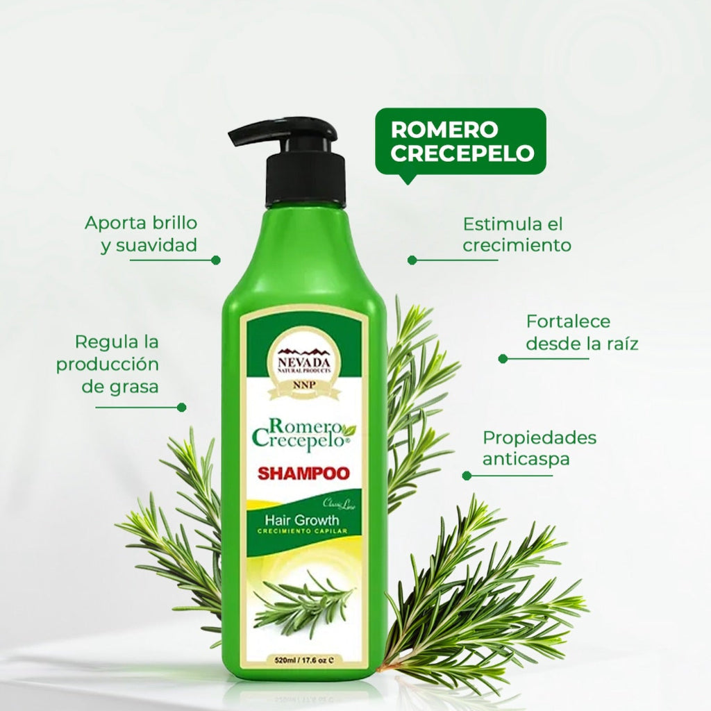 Shampoo Romero Crecepelo® Nevada 520ml