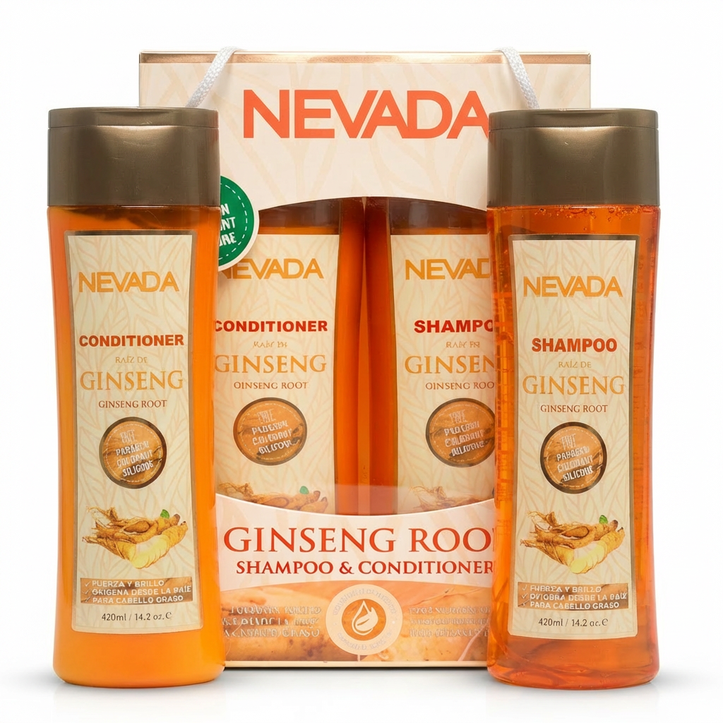 Set Raíz de Ginseng Nevada 420ml 2 Piezas