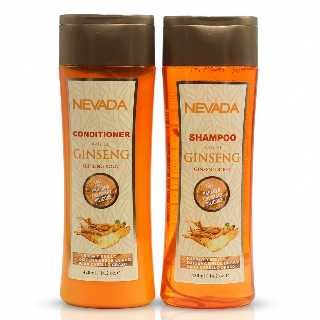 Set Raíz de Ginseng Nevada 420ml 2 Piezas