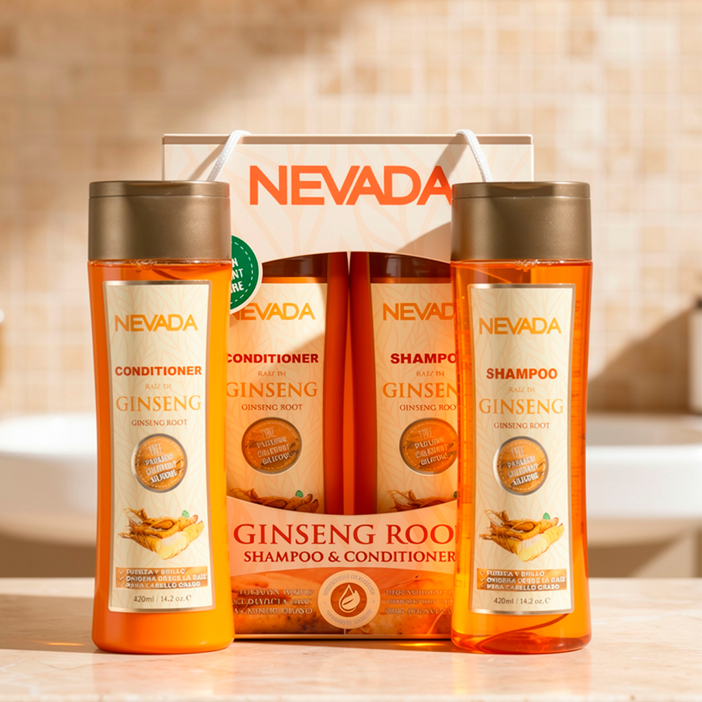 Set Raíz de Ginseng Nevada 420ml 2 Piezas