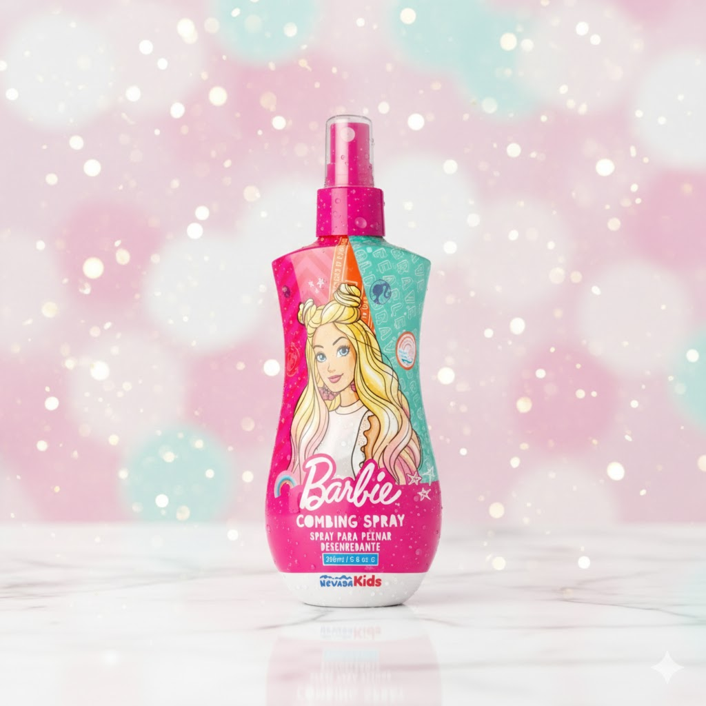 Spray para Peinar Barbie Nevada Kids 200ml