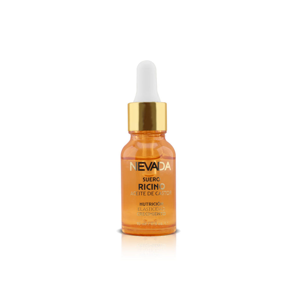 Suero para Cabello- Pestañas-Cejas Ricino & Castor Nevada 15ml