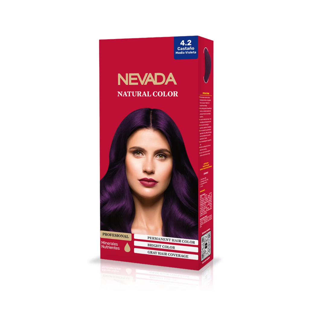 Tinte Natural Castaño Violeta Nevada (4.20)