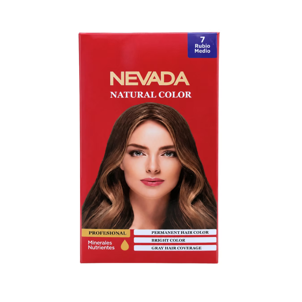Tinte Natural Rubio Medio Nevada (7.0)