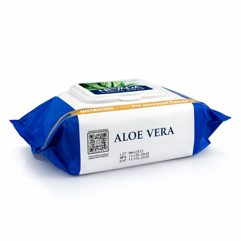 Toallitas Húmedas Aloe Vera Nevada 30 Unidades