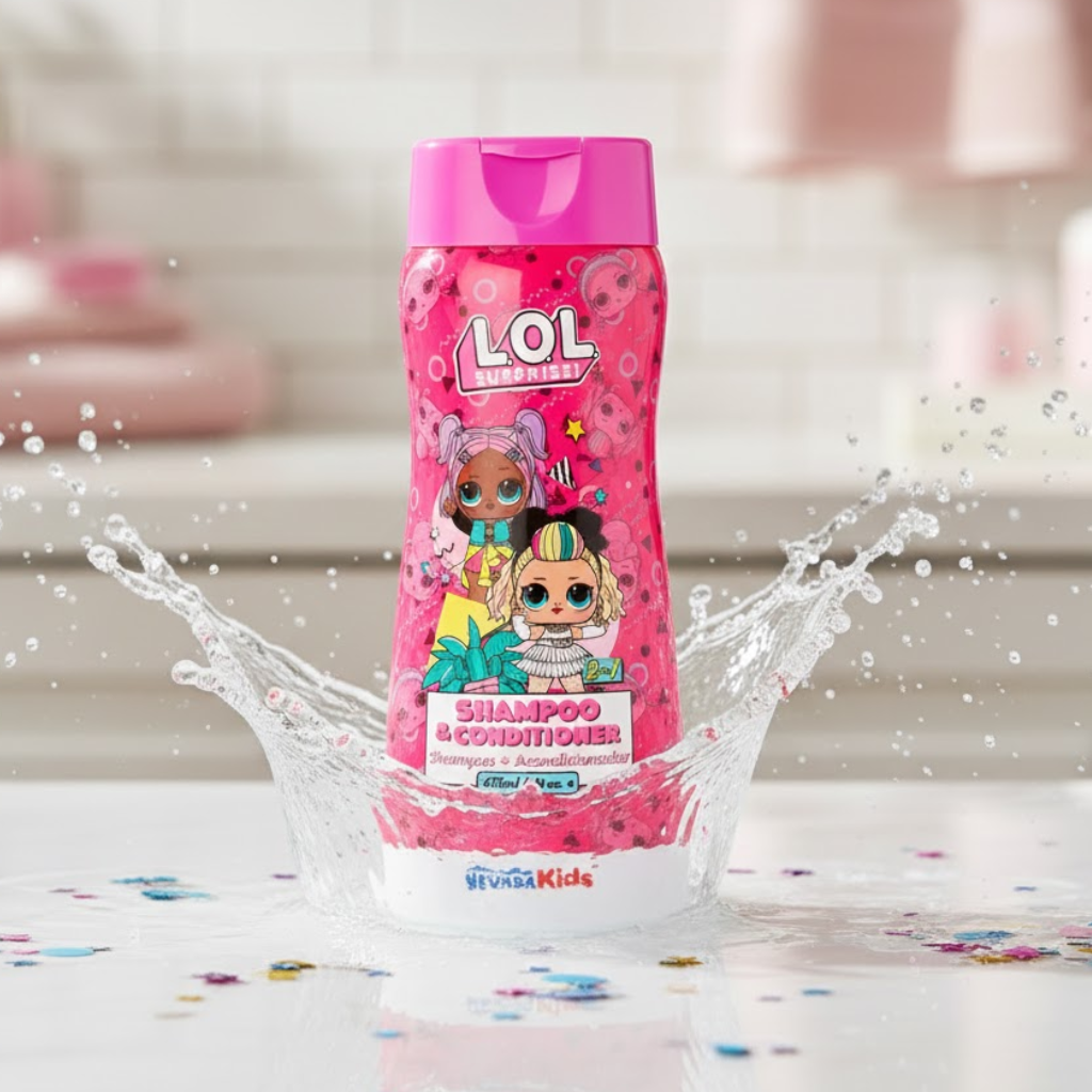 Shampoo + Acondicionador L.O.L Surprise! Nevada Kids 473ml