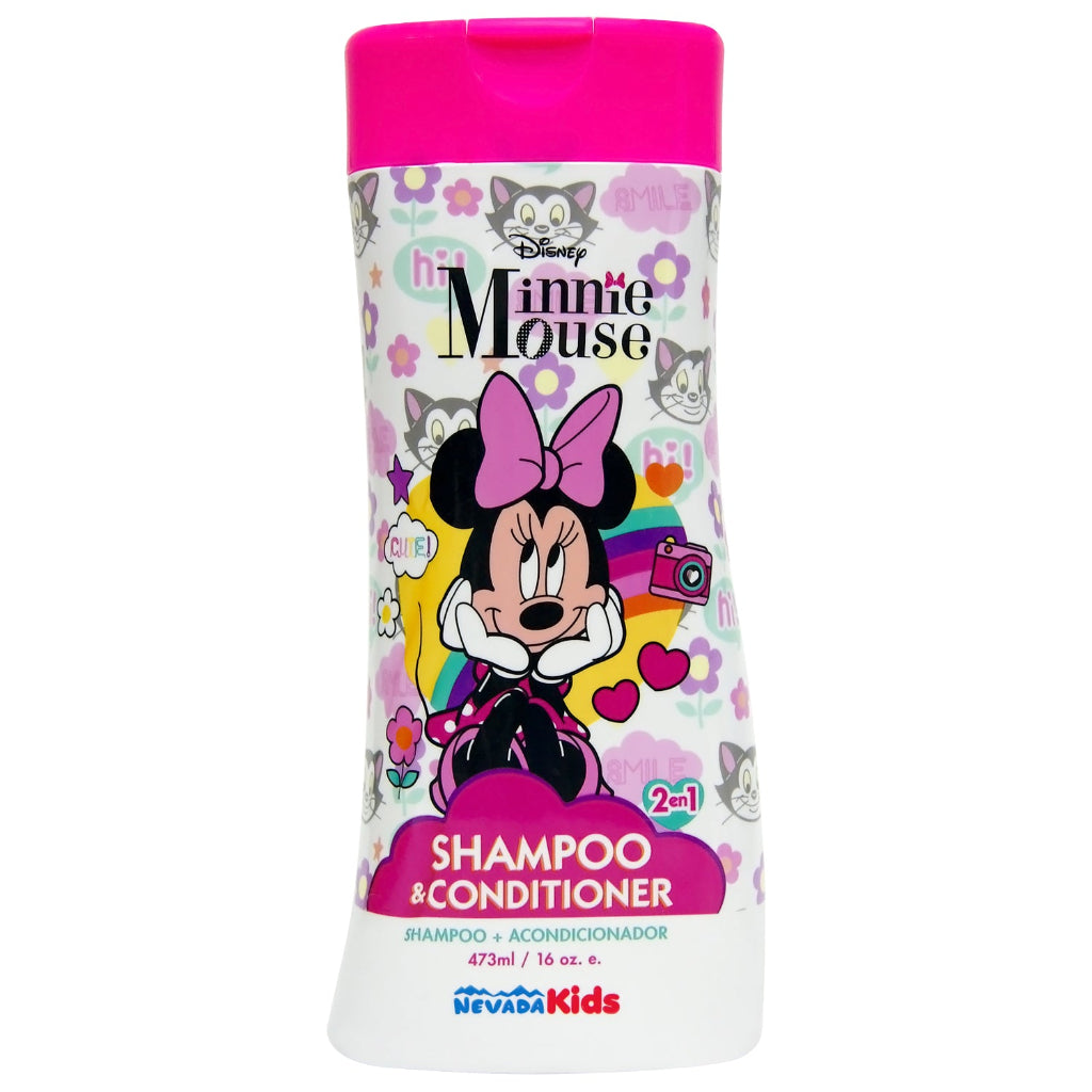 Shampoo + Acondicionador Minnie Mousse Nevada Kids 473ml