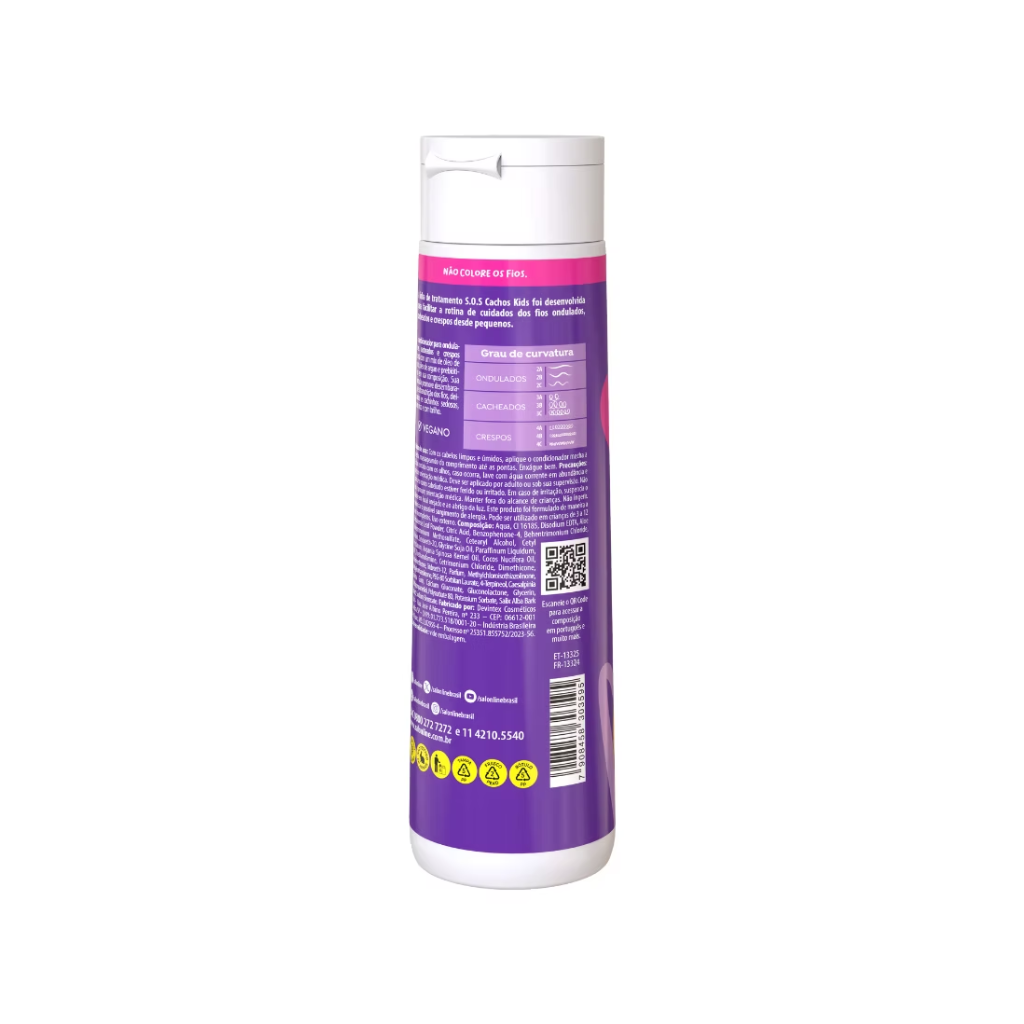 Acondicionador Kids SOS Cachos nutrición Salon Line 300ml