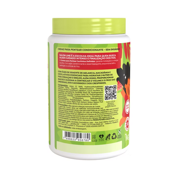 Crema para Peinar Kids Sandía Salon Line 1kg