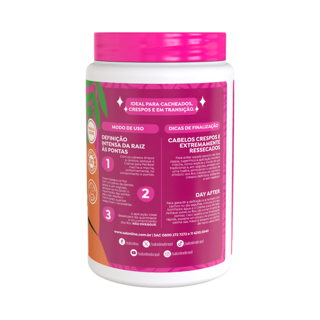 Crema para Peinar Definición Intensa Salon Line 1kg