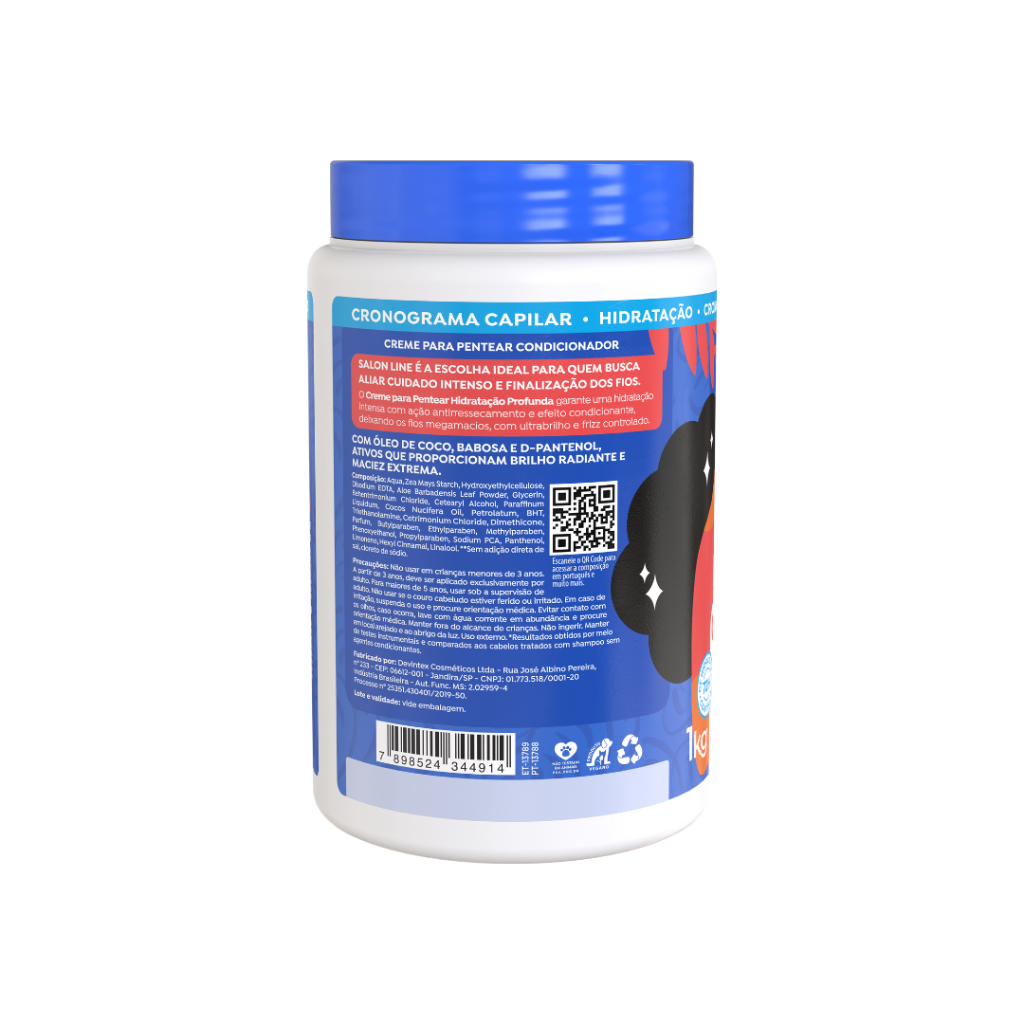 Crema para Peinar Hidratación Profunda Salon Line 1kg