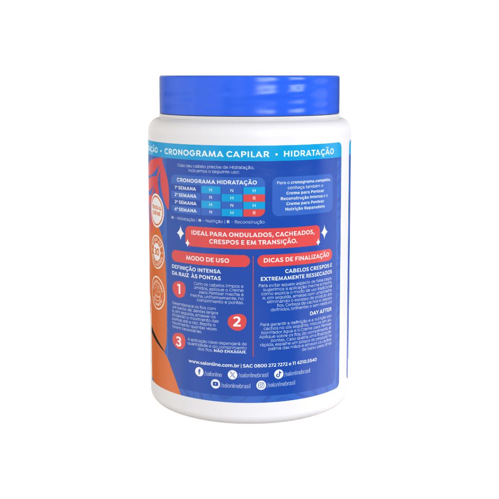 Crema para Peinar Hidratación Profunda Salon Line 1kg