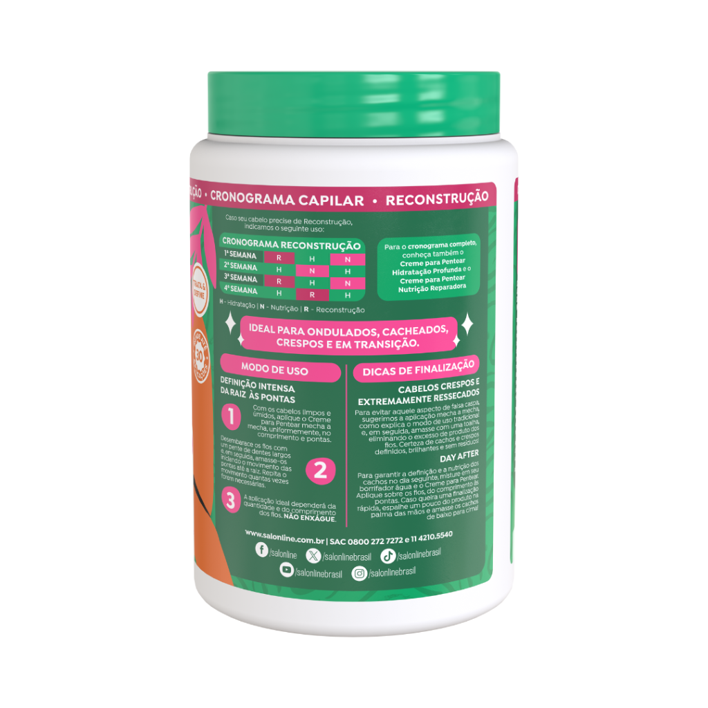 Crema para Peinar Reconstrucción Intensa Salon Line 1kg