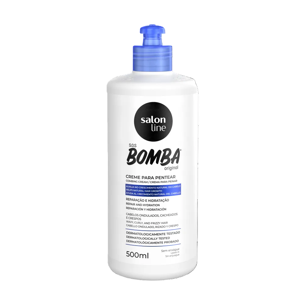 Crema para Peinar SOS Bomba Original Salon Line 500ml