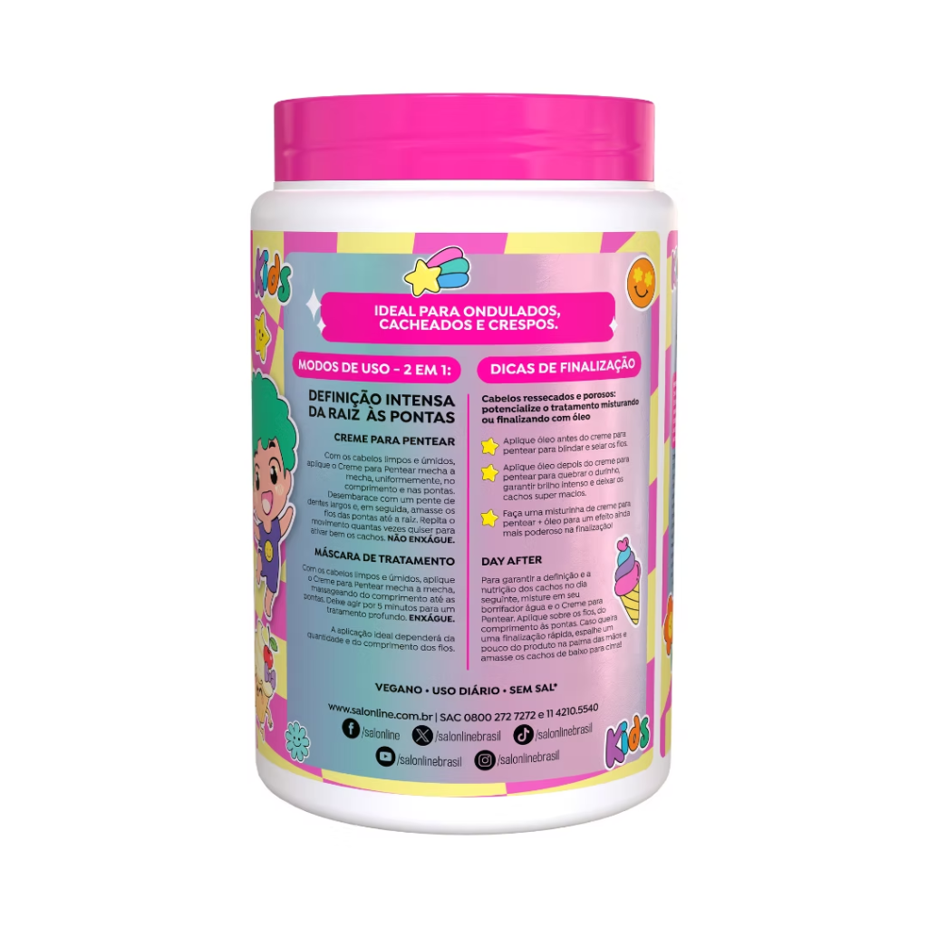 Crema para peinar Salon Line Vainilla Vibes