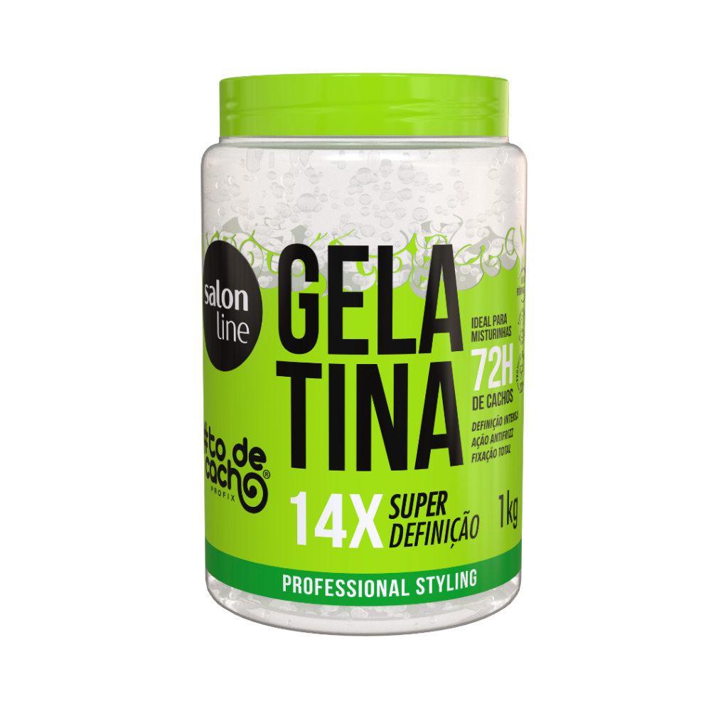 Gelatina #Todecacho Definição Fixação 1kg Salon Line